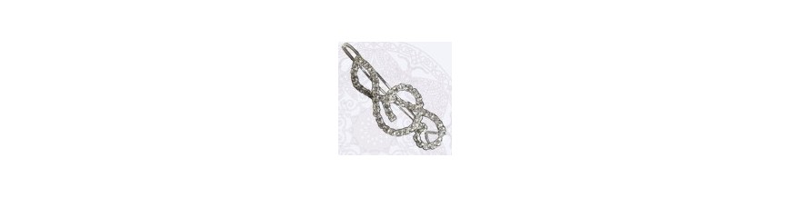 Barrette strass, pinze strass: tango shop